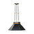 Varaluz - 540P01BBLKBRZ - One Light Pendant - Mood Swings - Heritage Black/Heritage Bronze