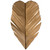 Varaluz - 901K02GO - Two Light Wall Sconce - Banana Leaf - Gold/Dark Edging