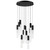 ET2 - E11019-144BK - LED Pendant - Reeds - Black
