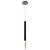 ET2 - E11022-95BK - LED Pendant - Diaphane - Black