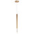 ET2 - E11022-95GLD - LED Pendant - Diaphane - Gold