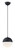ET2 - E20361-92BK - LED Mini Pendant - Half Moon - Black
