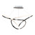 ET2 - E20456-BC - LED Pendant - Perpetual - Black Chrome