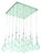 ET2 - E20517-18PC - LED Pendant - Larmes LED - Polished Chrome