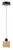 ET2 - E20860-75BKGLD - LED Pendant - Nob - Black / Gold