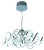 ET2 - E21415-PC - LED Pendant - Chaos - Polished Chrome