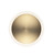 ET2 - E21540-90BKGLD - LED Wall Sconce - Saucer - Black / Gold