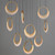 Lyra LED Pendant (E23918-112GLD)