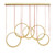 ET2 - E24085-NAB - LED Pendant - Tether - Natural Aged Brass