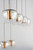 Newton LED Pendant (E24165-18BKGLD)