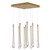 ET2 - E24217-118GLD - LED Pendant - Stillo - Gold