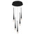 ET2 - E24225-122BK - LED Pendant - Pierce - Black