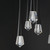 Pierce LED Pendant (E24225-122BK)