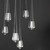 Pierce LED Pendant (E24227-122BK)