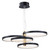 ET2 - E24326-BKGLD - LED Pendant - Hoopla - Black / Gold