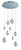 ET2 - E24506-91PC - LED Pendant - Harmony - Polished Chrome