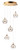 ET2 - E24595-93NAB - LED Pendant - Swank - Natural Aged Brass