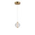 ET2 - E24641-144GLD - LED Pendant - Rhythm - Gold