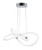 ET2 - E24644-01PC - LED Pendant - Tracer - Polished Chrome