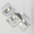 Ice Cube LED Pendant (E24683-28PC)