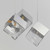 Ice Cube LED Pendant (E24683-28PC)