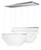 ET2 - E24873-133PC - LED Pendant - Rinkle - Polished Chrome