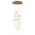 ET2 - E24874-133FG - LED Pendant - Rinkle - French Gold