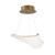 ET2 - E24881-133FG - LED Pendant - Rinkle - French Gold