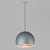 ET2 - E24924-DGCOF - LED Pendant - Palla - Dark Gray / Coffee