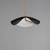 Carmen LED Pendant (E24964-WTBKGLD)