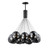 ET2 - E25088-142BK - LED Pendant - Burst - Black