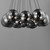 Burst LED Pendant (E25088-142BK)