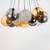 Burst LED Pendant (E25088-148BK)
