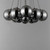 Burst LED Pendant (E25089-142BK)