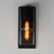 Smokestack LED Outdoor Wall Sconce (E26142-142BK)