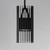 Rampart LED Outdoor Pendant (E30119-BK)