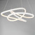 Twisted LED Pendant (E30644-MW)
