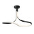 ET2 - E30660-BK - LED Semi-Flush Mount - Serpentine - Black