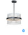 ET2 - E34205-BKSN - LED Pendant - Chimes WiZ - Black / Satin Nickel