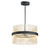 ET2 - E34255-BKSBR - LED Pendant - Chimes 5CCT - Black / Satin Brass