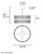Chimes 5CCT LED Pendant (E34255-BKSBR)