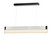 ET2 - E35020-83AL - LED Pendant - iBar - Brushed Aluminum