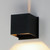 Alumilux Cube LED Outdoor Wall Sconce (E41308-BK)