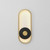 Gravity LED Outdoor Wall Sconce (E42104-BKGLD)
