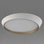Slant LED Flush Mount (E51034-WTGLD)