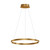 ET2 - E52724-GLD - LED Pendant - Groove 5CCT - Gold