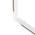 Continuum - Track Track Wall To Ceiling Connector (ETMSC90-W2C-WT)