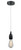Innovations - 100BK-10W-3BK - One Light Mini Pendant - Chelsea - Matte Black