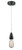 Innovations - 100BK-10W-4BK - One Light Mini Pendant - Fairchild - Matte Black