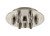 Innovations - 109-SN - Multi Port Canopy - Custom Cord - Satin Nickel